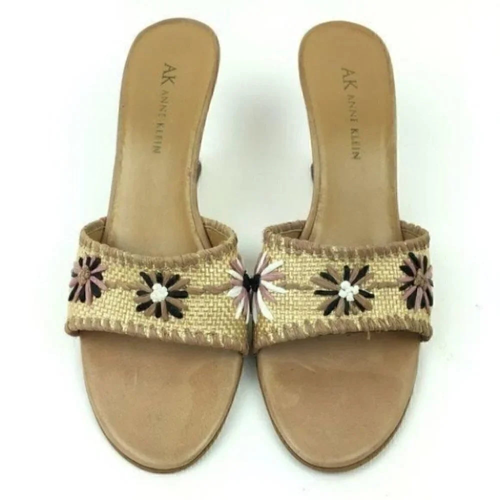 Ak Anne Klein Heels Sz 6.5 Machallice Multicolored